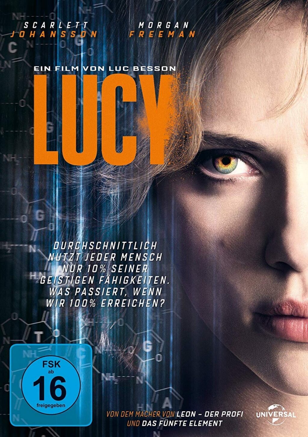 Poster for the movie "Lucy"