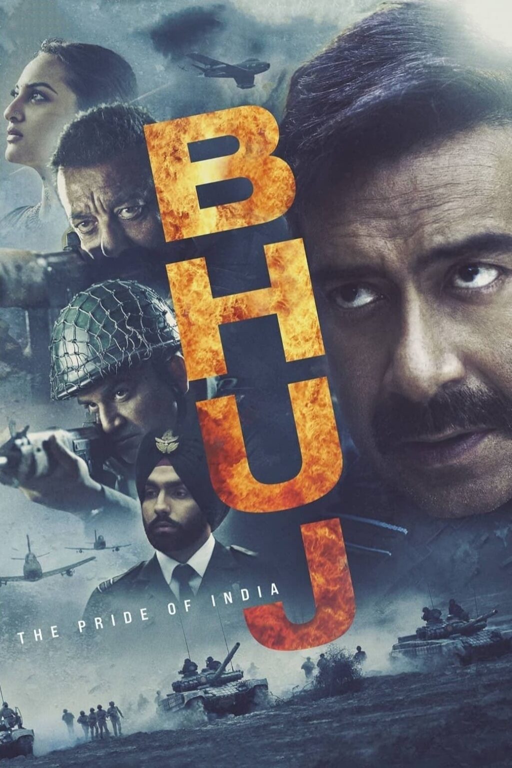 Poster for the movie "Bhuj: The Pride of India"