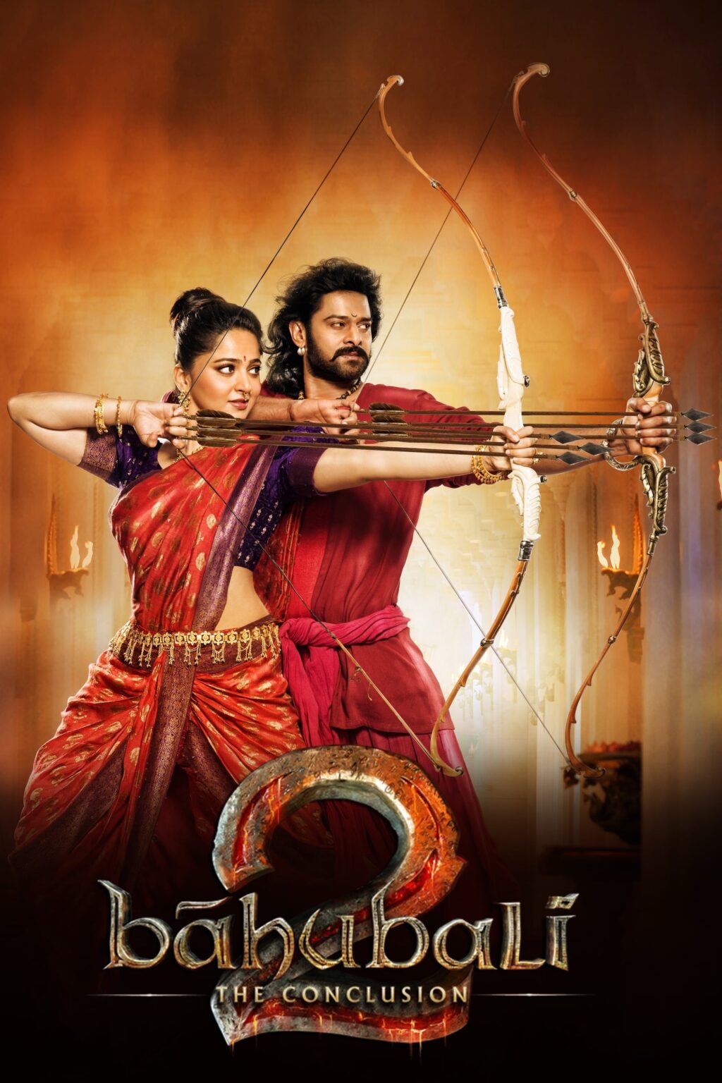 Poster for the movie "Bāhubali 2: The Conclusion"