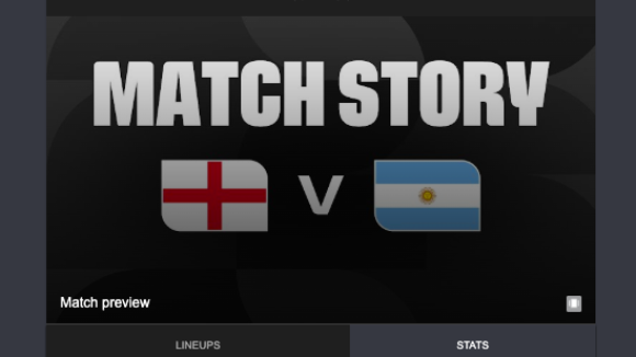 Argentina VS England Live Match